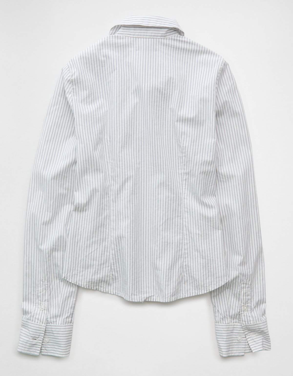 AE Fitted Poplin Button-Up Shirt - image 4