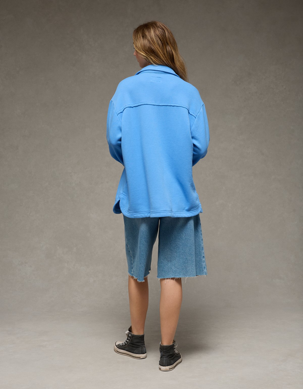AE Fleece Shacket - image 2