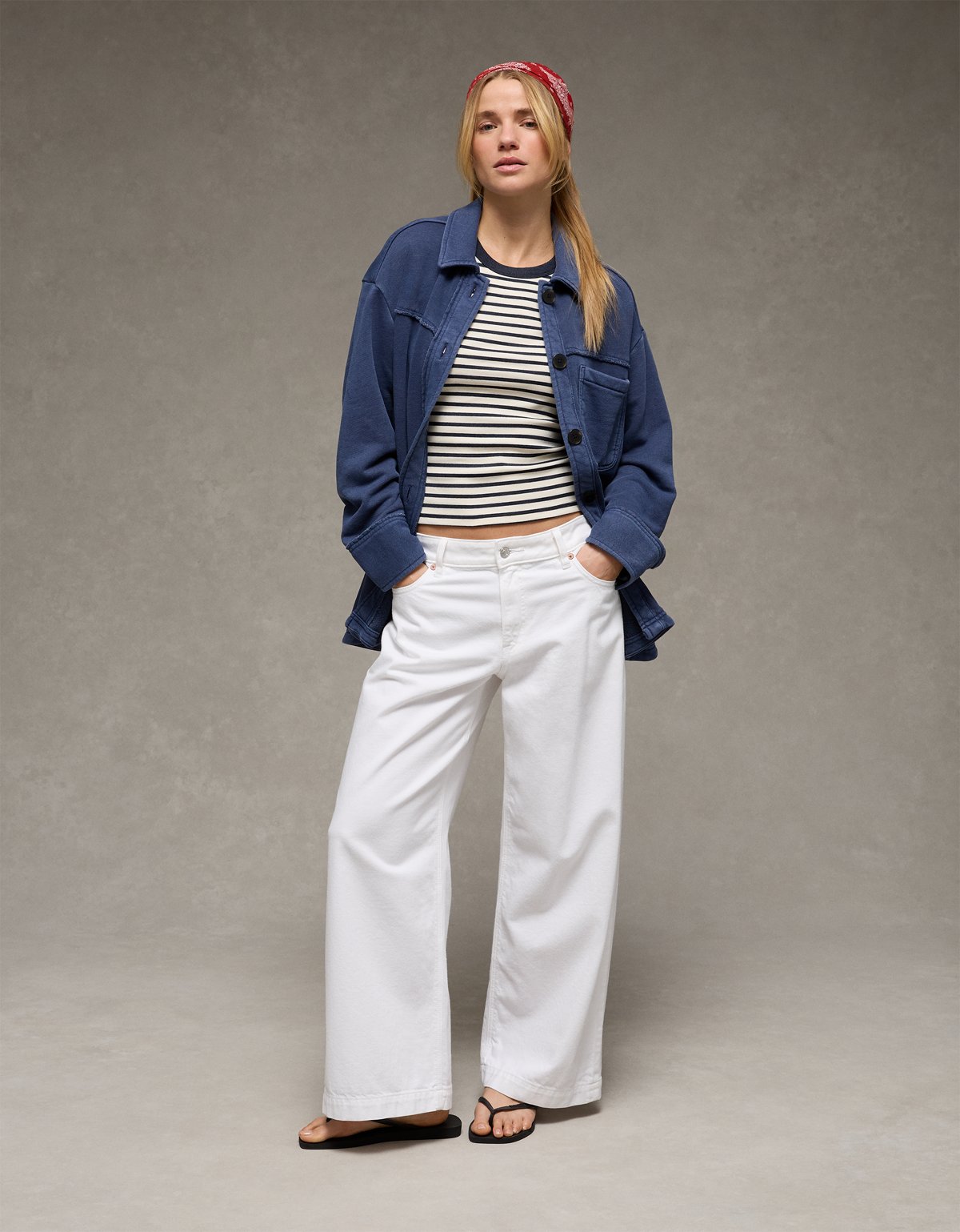 AE Fleece Shacket - image 5