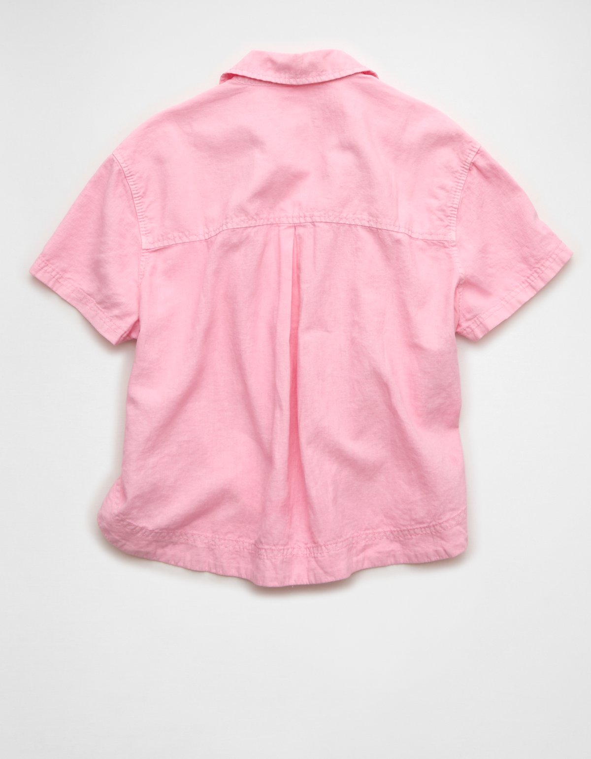 AE Cropped Button-Up Shirt - image 4