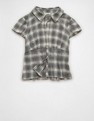 AE Short Sleeve Button-Up Shirt