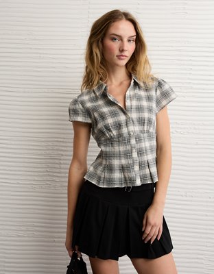 AE Short Sleeve Button-Up Shirt