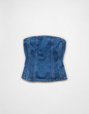AE Denim Tube Top