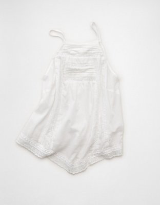 AE x Stagecoach Lace Bandana Halter Top | American Eagle