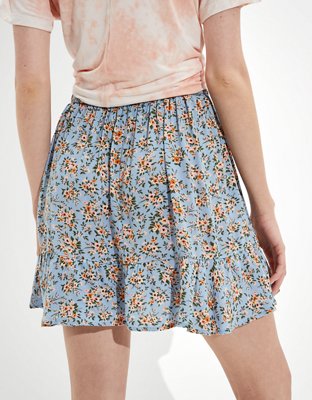 Женские юбки American Eagle AE Ruffled Wrap Skirt — фото 2