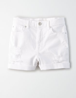 white casual shorts womens