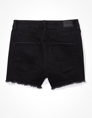 AE Ne(x)t Level Curvy High-Waisted Denim Short Short