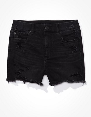 AE Ne(x)t Level Curvy High-Waisted Denim Short Short