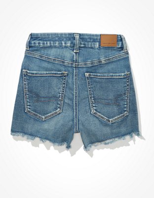 AE Ne(x)t Level Curvy High-Waisted Denim Short Short