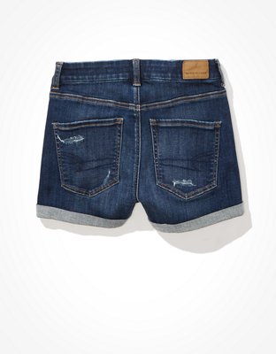 AE Ne(x)t Level Curvy High-Waisted Denim Short Short