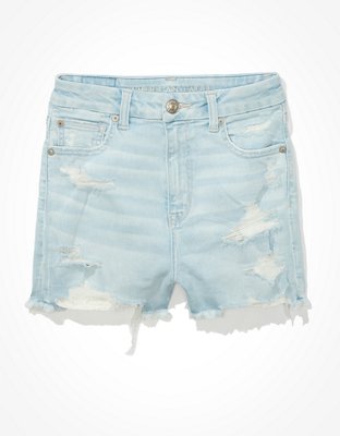 Женские джинсы American Eagle AE Ne(x)t Level Curvy High-Waisted Denim Short Short — фото 3