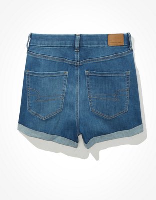 AE Ne(x)t Level Curvy High-Waisted Denim Short corto