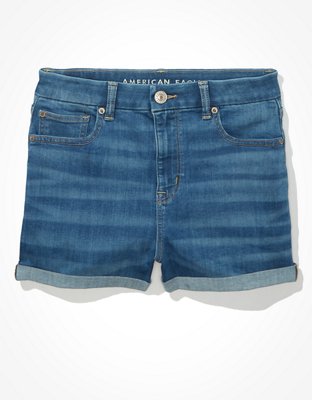 AE Ne(x)t Level Curvy High-Waisted Denim Short corto