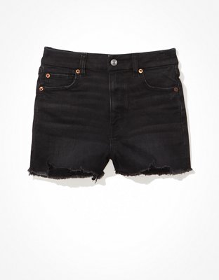 AE Next Level Curvy High-Waisted Denim Short Short
