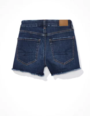 AE Ne(x)t Level Curvy High-Waisted Denim Short Short