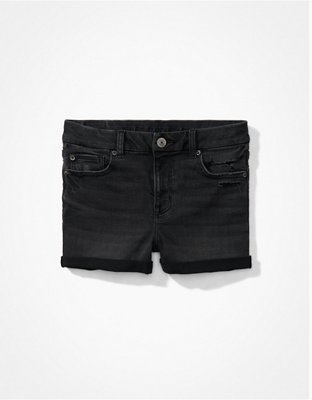AE Ne(x)t Level Curvy High-Waisted Denim Short Short