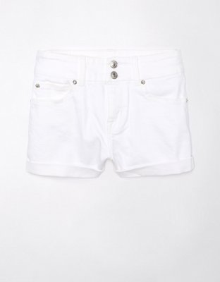 AE Next Level Curvy High-Waisted Denim Short