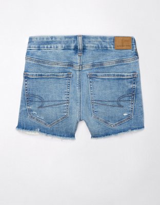 AE Next Level Curvy High-Waisted Denim Short