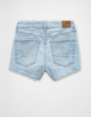 AE Next Level Curvy High-Waisted Denim Short Short