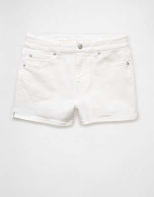 Short en rondeur court à taille haute en denim Next Level AE