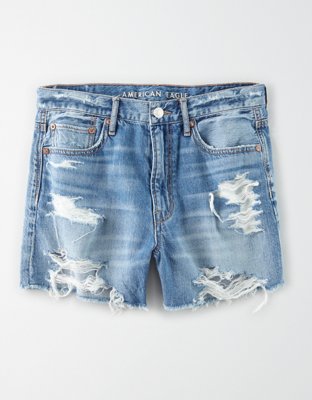 90's jean shorts