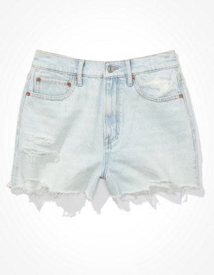 Женские джинсы American Eagle AE Highest Waist Denim '90s Boyfriend Short — фото 3