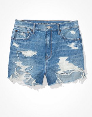american eagle denim shorts