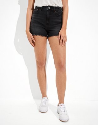 Black high waisted sales shorts american eagle