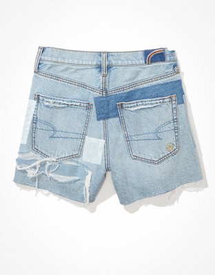 Женские джинсы American Eagle AE Pride Denim Highest Waist '90s Boyfriend Short — фото 4