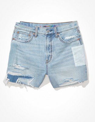 Женские джинсы American Eagle AE Pride Denim Highest Waist '90s Boyfriend Short — фото 3
