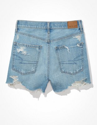 Женские джинсы American Eagle AE Denim Highest Waist '90s Boyfriend Short — фото 4
