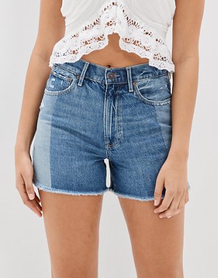 Buy AE Stretch Denim Highest Waist '90s Boyfriend Short online