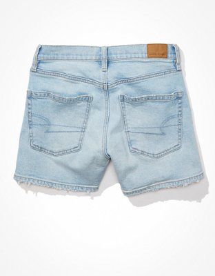 Женские джинсы American Eagle AE Strigid Denim Highest Waist '90s Boyfriend Short — фото 5