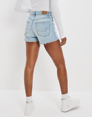 Женские джинсы American Eagle AE Strigid Denim Highest Waist '90s Boyfriend Short — фото 3