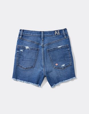 Женские джинсы American Eagle AE Stretch Denim Highest Waist '90s Boyfriend Short — фото 4