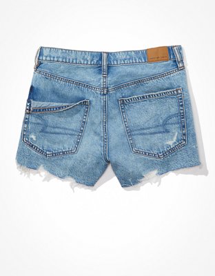 Женские джинсы American Eagle AE Dreamy Drape Denim '90s Boyfriend Short — фото 4