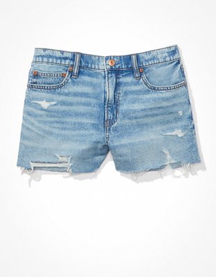 Buy AE Stretch Denim Highest Waist '90s Boyfriend Short online