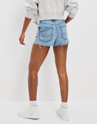 Женские джинсы American Eagle AE Dreamy Drape Denim '90s Boyfriend Short — фото 2