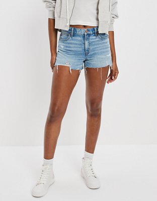 American eagle outfitters cheap high waisted denim shorts