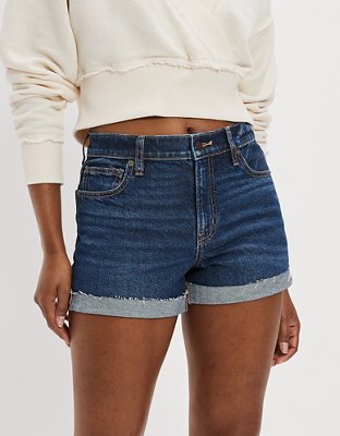 Buy AE Stretch Denim Highest Waist '90s Boyfriend Short online