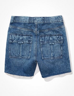 AE Dreamy Drape Denim Highest Waist '90s Boyfriend Short