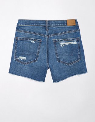 AE Strigid 4" Perfect Ripped Denim Short