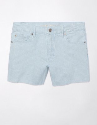 Женские брюки American Eagle AE Stretch 4" Perfect Railroad Stripes Short — фото 3
