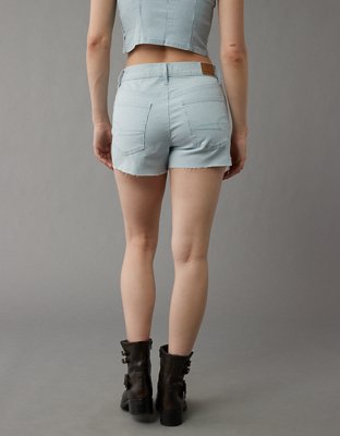 Женские брюки American Eagle AE Stretch 4" Perfect Railroad Stripes Short — фото 2
