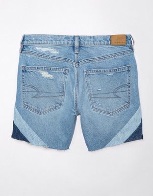 Женские брюки American Eagle AE Real Good Repurposed Strigid 6" Perfect Low-Rise Short — фото 4