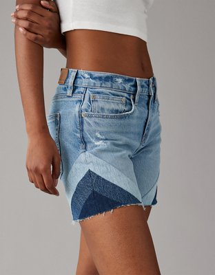 Женские брюки American Eagle AE Real Good Repurposed Strigid 6" Perfect Low-Rise Short — фото 5