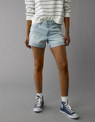 AE 4" Strigid Ripped Perfect Denim Short