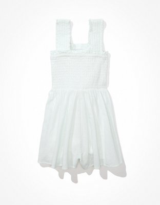 AE Striped Smocked Romper