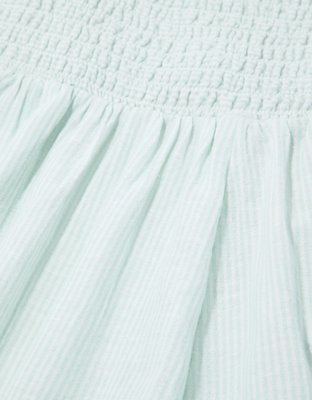 AE Striped Smocked Romper