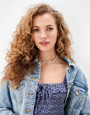 Женские платья American Eagle AE Floral Long-Sleeve Ruffle Mini Dress — фото 4